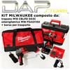 Milwaukee - KIT composto da trapano M18 CBLPD + smerigliatrice FSAG115 in borsa