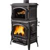 Nordica La Nordica Extraflame stufa cucina a legna Isotta Forno Evo nero antracite 9,7kW