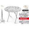 G TAVOLO PIEGHEVOLE TAVOLINO SALVASPAZIO CAMERA SCRIVANIA COLOR MARMO 90*h75 cm B