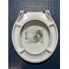 SAPAL SEDILE COPRIWATER WC - POZZI GINORI Mod. COLIBRì TERMOINDURENTE CERN. INOX ITALY