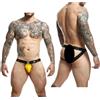 Sospensorio uomo lingerie maschile perizoma sexy abbigliamento intimo eco pelle