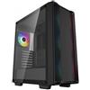 DEEPCOOL CASE MID TOWER CC560 ARGB V2 BLK 3+1x120 ARGB FAN TG FORMATO MID TOWER