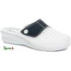 Inblu I COLORATI di INBLU pantofole donna solettaPELLE SOFT infermiere 5033V bianco