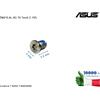ASUS Vite di Fissaggio Notebook [M2*2,5L (K) T5 Torx] (1 PZ) ASUS ZenBook UX301L UX30