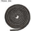 Stufa Fuoco Corda Stufa a Legna 10&12mm 2m Lunghezza Log Burner Porta Sigillare