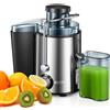 Juilist Centrifuga Frutta e Verdura 600W, Estrattore Frutta e Verdura Facile da