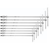 Usag Serie di 8 chiavi a t snodate con impronta torx 273 ctx/se8