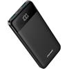 Charmast Power Bank 10400mAh,Charmast sottile e leggero Caricabatterie Portatile con LED