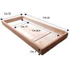 Sottovaso rettangolare in terracotta toscana x vaso fioriera cassetta giardino