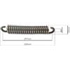 AMA MOLLA PER TILLER CON GANCIO APERTO ERPICE RIPUNTATORE 320 MM FILO 11 MM