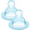 MAM Set Di 2 Tettarelle Anti Goccia Misura 3 Flusso Rapido in Silicone Skinsoft