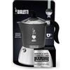 Bialetti Moka caffettiera Fiammetta Induction 4 tazze Bialetti induzione grigio mshop