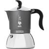 Bialetti Moka caffettiera Fiammetta Induction 2 tazze Bialetti induzione grigio mshop