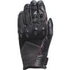 Dainese - Karakum Ergo-Tek Gloves, Guanti Moto Estivi, Tessuto Ventilato, Potettori sulle Nocche, Guanti Moto da Uomo, Nero/Nero, S
