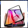COVER MAGNETICA Per APPLE IPHONE 6 6s CUSTODIA PROTEZIONE RETRO VETRO TEMPERATO