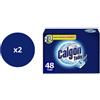 CALGON Powerball Pastiglie 2 in 1 Anticalcare Pulizia Lavatrice - 96Tabs (48x2)