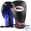 Twins Special TWINS Guantoni con lacci BGLL-1, Nero/Blu