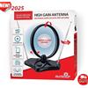 Superior Antenna TV Digitale Terrestre Interna Amplificata Vhf Uhf Fm Portatile da Camper