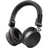 TRUST TONES CUFFIE BLUETOOTH SENZA FILI WIRELESS PIEGHEVOLI SMARTPHONE PC NERA