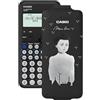 Casio FX-82SP CW - Calcolatrice scientifica, con Marie Curie illustrata da Raquel Riba Rossy, consigliata per il curriculum spagnolo e portoghese, 5 lingue, più di 300 funzioni, colore grigio scuro
