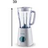 ARIETE FRULLATORE TRITAGHIACCIO BREAKFAST BIANCO 576 4 LAME INOX (500W)