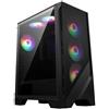 MSI MAG FORGE 120A AIRFLOW computer case Midi Tower Nero, Trasparente