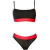 Calvin Klein SG Reggiseno CK CALVIN KLEIN bralette + perizoma completo elastico a vista coton