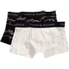 Tommy Hilfiger SG Boxer bimbo TOMMY HILFIGER maschio ragazzo confezione 2 capi elastico a vista