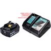 Makita Kit Energy Makita 191A24-4 CARICABATTERIE + 1 BATTERIA 18V 3Ah Originale