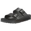 Birkenstock Arizona, Sandali Donna, Grigio (Metallic Anthracite), 38 EU