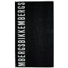 Bikkembergs SG Telo mare BIKKEMBERGS piscina o spa cotone spugna e ciniglia logato cm.180 x