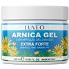 Luveo Arnica Gel per Cavalli Uso Umano 500ml Extra Forte Con Artiglio Del Diavolo