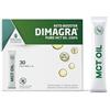 PromoPharma Dimagra MCT Oil 100% - MCT Puri al 100% da Olio di Cocco Vergine per Dieta Chetogenica - Acidi Grassi a Catena Media per Energia Rapida e Metabolismo - 30 stick da 5 ml