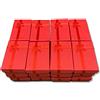 GC GLOBALCOMMERCE Scatole Regalo Gioielli Colorate per bracciali anelli collane orecchini 24 pezzi Rosso