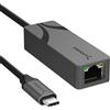 SABRENT Adattatore USB C Ethernet 2.5 Gbps | Alluminio, Portatile | Compatibile