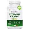 BANDINI Vitamina K2 MK7 400 Cp Menachinone Ad Alto Dosaggio Mantenimento Di Ossa Normali