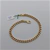 BRACCIALE DA UOMO A MAGLIA GRUMETTA IN ORO GIALLO 18KT 5,5 GRAMMI (7854)