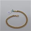 BRACCIALE DA UOMO A MAGLIA GRUMETTA IN ORO GIALLO 18KT 5,6 GRAMMI (7855)