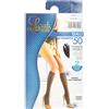 LEVANTE SG Gambaletto donna 2 paia 50 den 55 dtex coprente opaco punta nuda bordo comfor