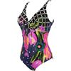 RAGNO SG Costume intero donna mare o piscina pancerato triangolo coppa preformata RAGN
