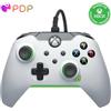 PDP Wired Controller Neon White for Xbox Series X|S, Gamepad, Wired Video Game Controller, Gaming Controller, Xbox One, Officially Licensed - Xbox Series X