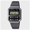 Casio Orologio Digitale Vintage Unisex CASIO A100WEGG-1A2 | Retroilluminazione LED,...