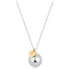 S'Agapõ S'AGAPO WHISPER COLLANA LUNGA CHIAMA ANGELI CON CUORE IN ACCIAIO SWP04 (3439)