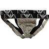 EMPORIO ARMANI SG Jockstrap EMPORIO ARMANI sospensorio confezione 2 pezzi slip uomo elastico a