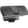 Agptek Vivavoce Auto Bluetooth 5.3 Comandi Vocali Siri & Google Assistant Slot SchedaTF