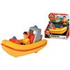 Simba SBA109252584038 Sam il Pompiere - Gommone Neptune cm.17 con Personaggio El