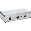 CF Parker Fornello a gas Metano 3 Fuochi in Acciaio Inox Coperchio CF Parker 300 ACCGMGP