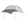 DecHome Tendalina ad Arco Portatile con Pareti Laterali colore Grigio 0LGAM361 DecHome