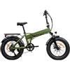 EMG Fat Bike Bomber 250W Con Telaio 17" Foldable Ruota 20" Freni A Disco A P Cam