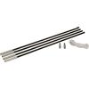 Brunner Set pali interni tenda campeggio ricambio Pole Kit 11 mm - 4x 75 cm 0103
